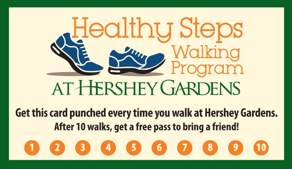 at se Lav lukker Walking Program - Hershey Gardens