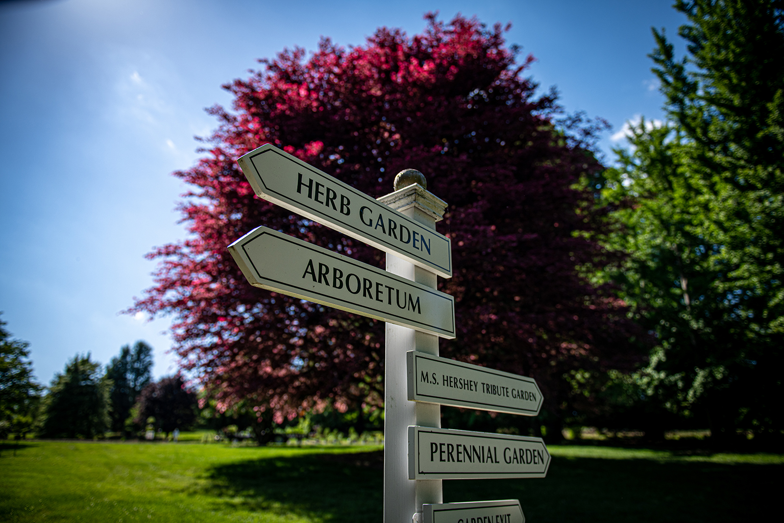 Map of Hershey Gardens Hershey Gardens